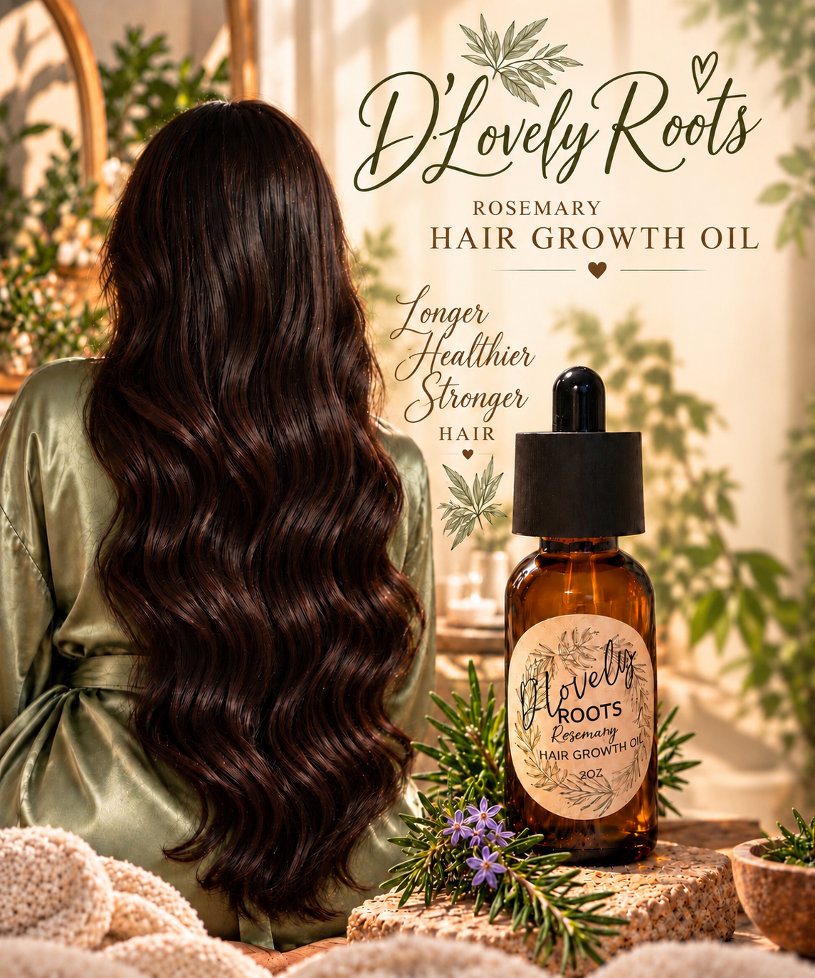D'Lovely Roots Hair Growth Oil
